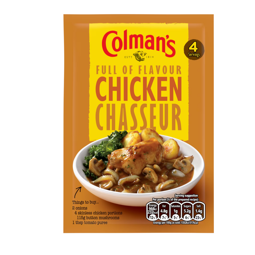 Colman's salsa para pollo cazadora 43
